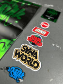 CONJUNTO SYNA WORLD LOGO CINZA